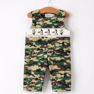 Camouflage Baby Overalls